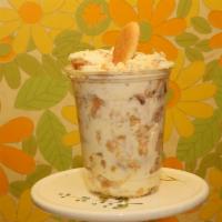 Banana Pudding · Layers of creamy vanilla pudding, nilla wafers and bananas.
