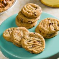 Chocolate Chip Cookies · This is that no frills, oversized, over chipped chocolate chip cookie.