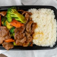 Beef With Broccoli · Hot and spicy.