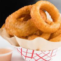 Beer Battered Onion Rings · Speaks for itself, give it a try.