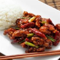 General Tso'S Chicken · Spicy. Tender boneless chicken chunks marinated and quickly fried then sauteed in our specia...