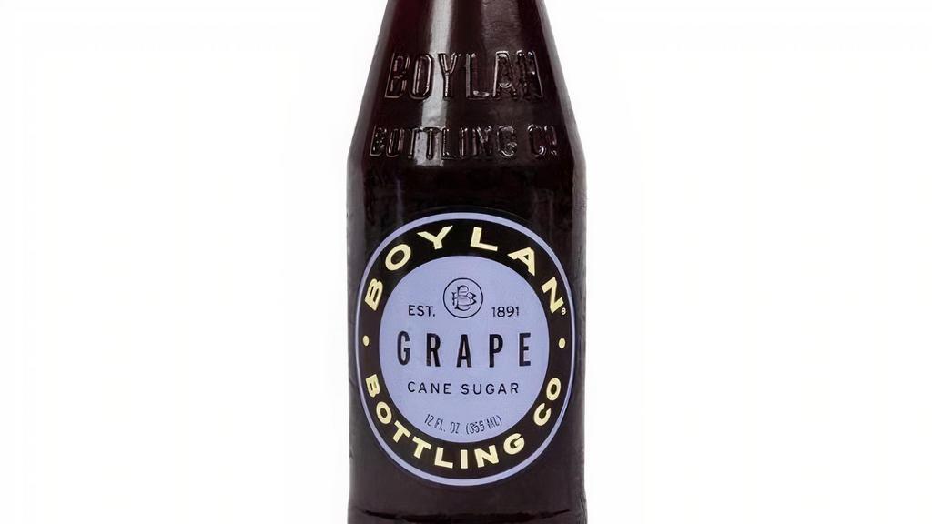 Boylan'S Grape Soda · 12 oz glass bottle