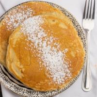 Pancakes Special · Two pancakes serve with any style egg or meat.