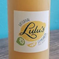 Pineapple / Ginger · 12oz bottles of handcrafted all-natural lemonades