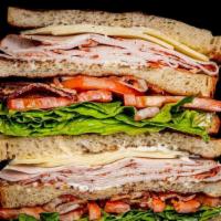 Build Your Own Sandwich · IT'S ALL ABOUT DA BREAD. Rye • White • Wheat • Multigrain • Sub (White or Wheat) • Baguette ...
