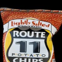 Large Rt 11 Lightly Salted Chips · These are potato chips.