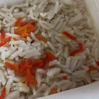 White Basmati Rice · Made with basmati rice.