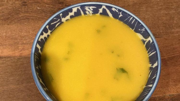 Malagatany Soup · Delicately spiced w/fresh lentil.
