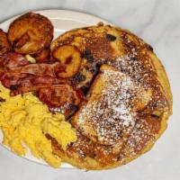 I Am Still Undecided · 2 eggs any style, 1 pc French toast, 1 large pancake, 1 choice of meat (2 pcs) and breakfast...
