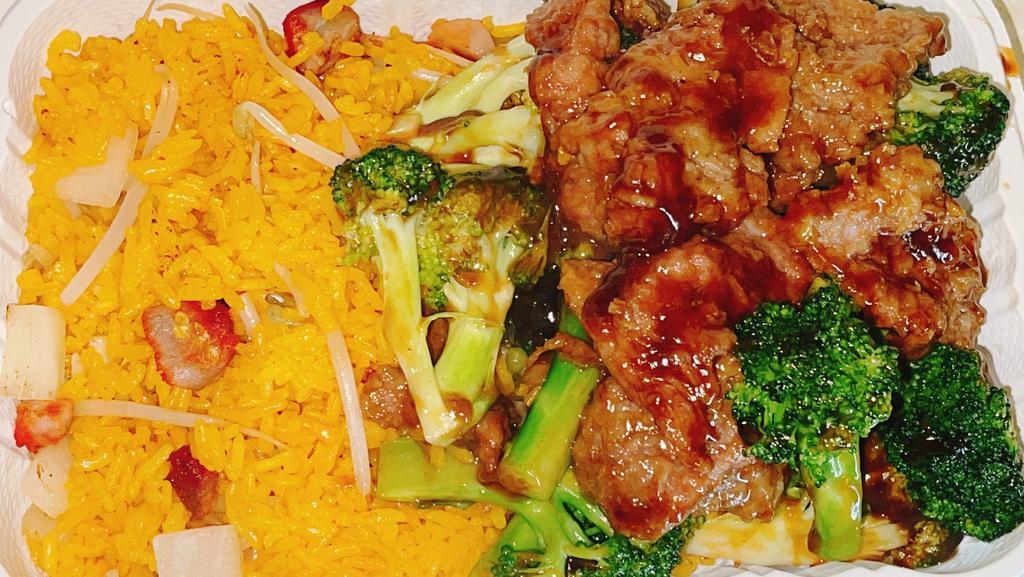 Beef With Broccoli Combo · 