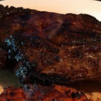 Delmonico Steak, And Blackened Cowboy Chop · 