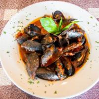 Zuppa Di Mussels · Red or white sauce.
