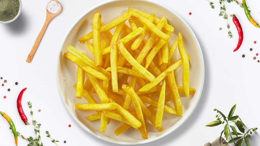 Feast Fries  · (Vegetarian) Idaho potato fries cooked until golden brown and garnished with salt.