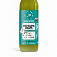 Energizing Greens · Celery, cucumber, lemon, and kale, with an edible freshwater algae to provide a powerful sho...