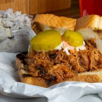 Chopped Chicken Sandwich · Tossed in our Sweet & Smoky BBQ Sauce