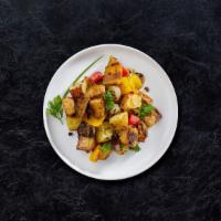 Home Fries · Idaho potatoes cut into cubes and stir fried with onions and peppers