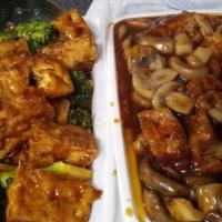Tofu With Broccoli In Garlic Sauce · Hot and spicy.