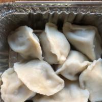 Mini Pork And Mushroom Dumpling · 8pcs boiled dumplings. Fresh pork and mushroom. Perfect snack size and also great for kids. ...