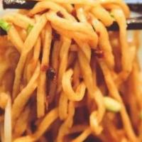 Zha Jiang Noodle 酱 · Noodle mixed with veggies and traditional Chinese soybean pork paste. Little spicy(can make ...