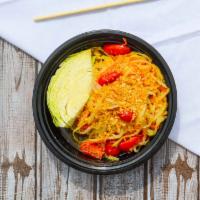 Papaya Salad · Shredded young green papaya and carrot. Tossed with our specialty dressing.