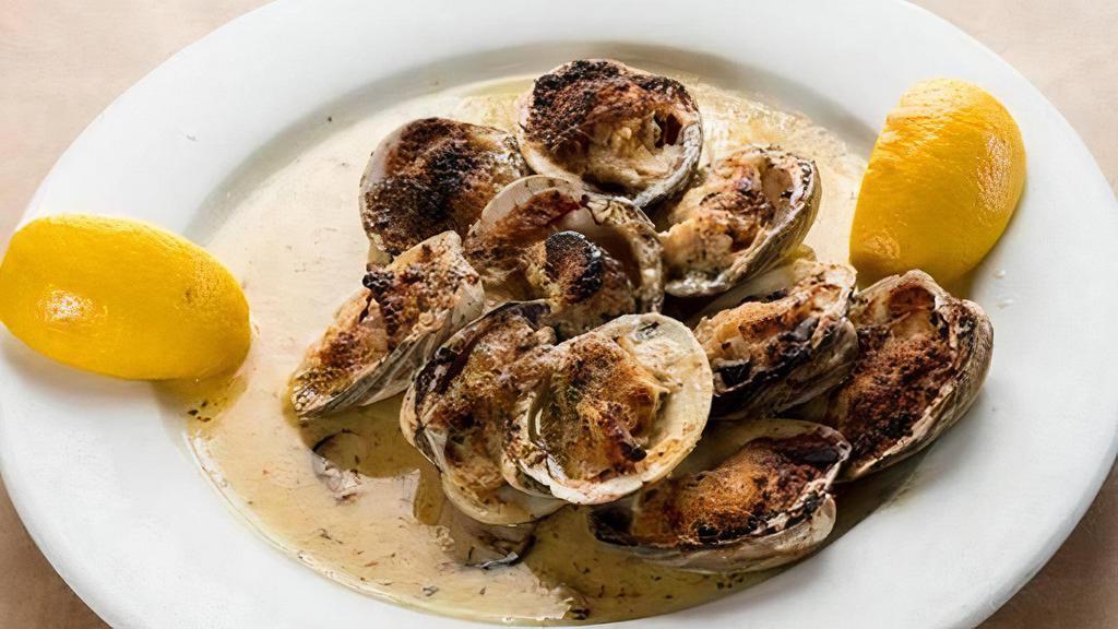 Baked Clams · 10 pieces.