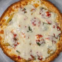 Gf Specialty Pizzas · Our signature specialties on a delicious cauliflower gluten free crust.