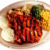 Spicy Bbq Chicken · Marinated BBQ Chicken with our special spicy sauce.