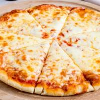 Slice Of Classic Pizza · Fresh creamy Mozzarella cheese baked on a house made pizza dough.