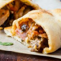 Chicken & Tomato Roll · Hearty chicken, locally grown tomatoes, and creamy Mozzarella cheese filled in an oven-baked...