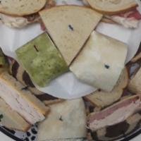 Clubhouse Platter · Homemade egg salad and chicken salad (all white meat).