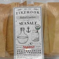 Firehook Sea Salt  · This Firehook classic is made of four simple ingredients (Whole Wheat Flour, Honey, Olive Oi...