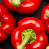 Red Bell Peppers - 0.40Lb · Red Bell Peppers. 1 Pepper = 0.40lb