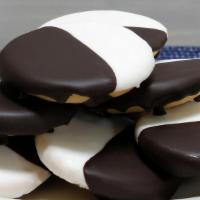 Black & White Mini Cookies - 9Oz · Classic black and white cookies are a mainstay of New York city shops and bakeries. Bursting...