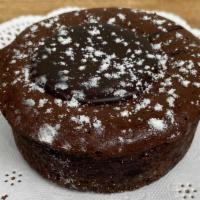 Indiv Molten Chocolate Cake · Molten chocolate cake is a popular dessert that combines the elements of a chocolate cake an...