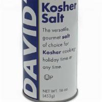 David'S Kosher Salt · David's kosher salt coarse white flakes are the perfect for topping baked goods, koshering, ...