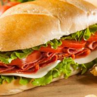 Boars Head Sandwich · Comes with cheese, lettuce, and tomatoes.
Choose how and what you want on your sandwich and ...