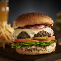Classic Burger  · Fresh Patty with Cheese, Lettuce & Tomatoes.