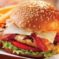 Grilled Chicken With Fries & Soda · Grilled Chicken Sandwich with Fries & choice of Soda