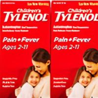 Tylenol Fever  · pain + fever  
ages 2-11 years  
oral suspension syrup