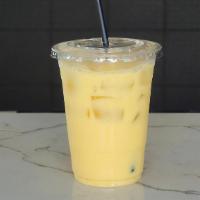 Morir Soñando · frappé made with fresh orange juice evaporated milk and sugar.