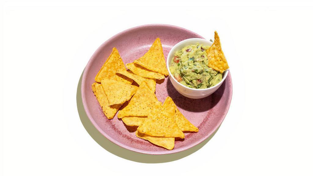Signature Guac & Chip · Homemade Guac served with corn tortilla chips