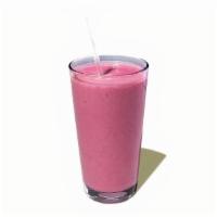 Lychee Dragonfruit · Dragon fruit, raspberry, lychee puree, agave syrup, coconut water
