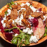 Beet Salad · Goat Cheese, Candied Pecans