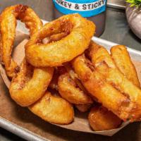 Onion Rings · Beer Battered Thick Cut Onion Rings