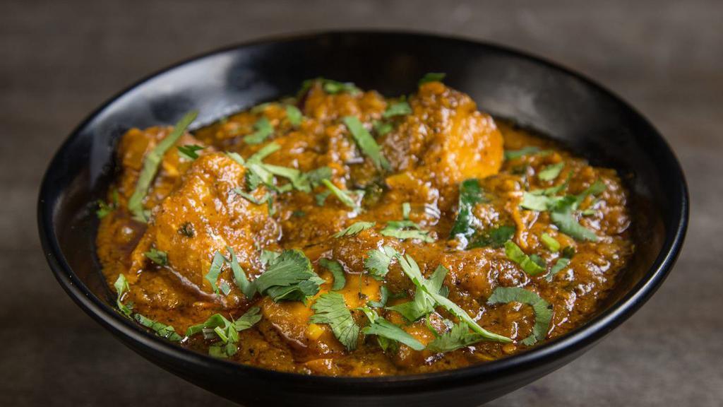 Black Pepper Chicken · Most Popular,  Spicy. Pepper marinade, curry leaves, and green chilies.