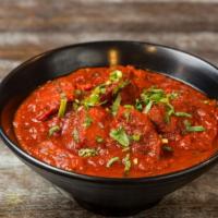 Chicken Vindaloo · Most popular, spicy. Vinegar infused red chili paste and ginger.