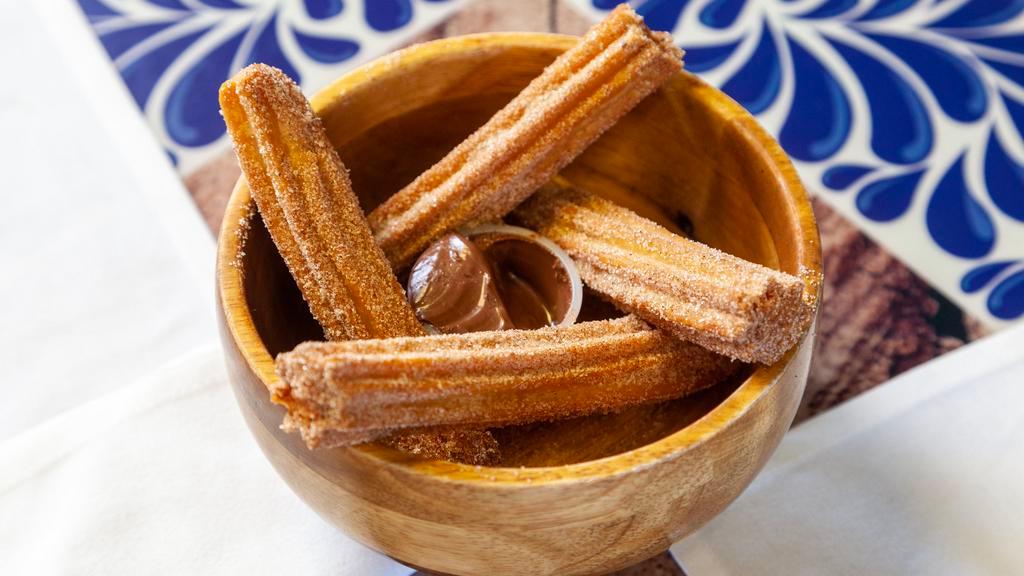 Churros With Nutella · 