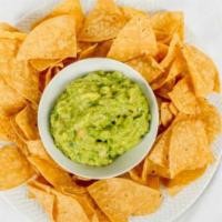 Guacamole · With chips.