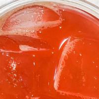 Watermelon Blow-Up Tea · Pomegranate-berry Lift-off, Raspberry tea, Cranberry aloe and Watermelon beverage mix.