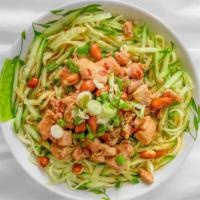 Spicy Chicken Cold Noodle / 辣鸡凉面 · Spicy/辣.